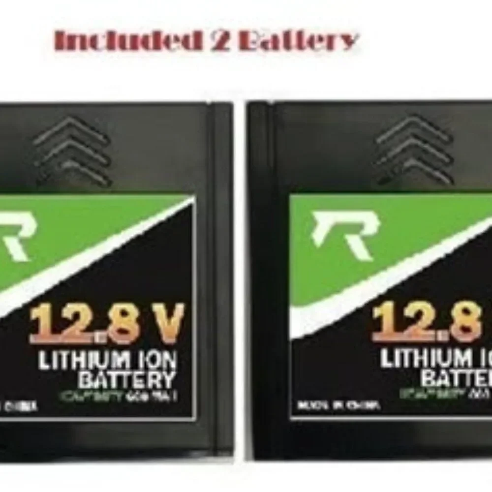 2 PCS - 12.8 Volts / 600 mah Lithium-Ion battery for New Bright RC Truck